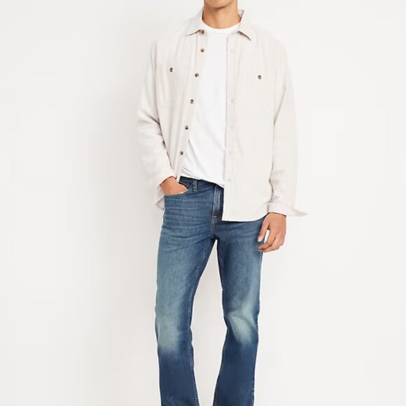 NEW Old Navy Men's Boot-Cut Built-In Flex Jeans Vintage Western 44 X 34 - Picture 2 of 7